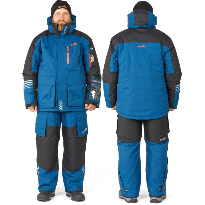 Костюм зимний NORFIN TORNADO PRO 01 р.S 409001-S